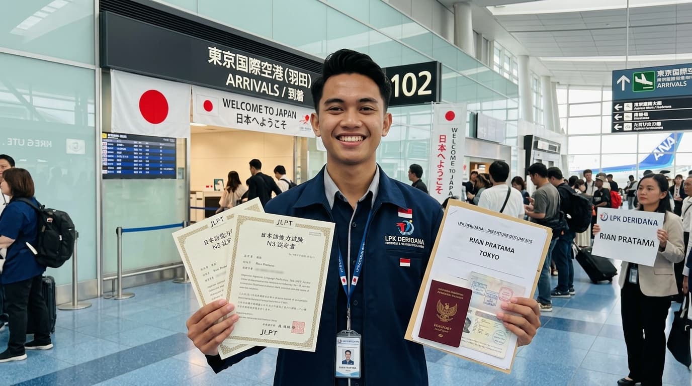 Dari Nol Belajar Huruf sampai Lulus Siap Berangkat Tokutei Ginou (SSW) ke Jepang! ✈️🇯🇵