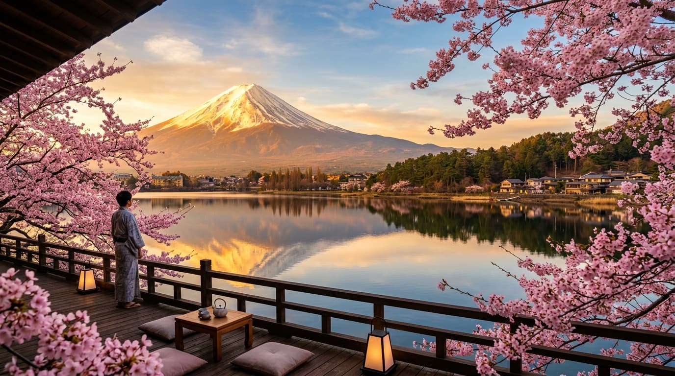 Pesona Gunung Fuji dan Danau Kawaguchiko bersama Deridana Travel